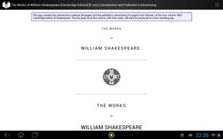 2 Schermata Works of William Shakespeare 1