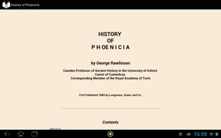 برنامه‌نما History of Phoenicia عکس از صفحه
