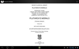 Plutarch's Morals screenshot 2