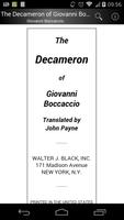The Decameron of Boccaccio Plakat