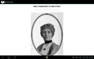 Mrs. Pankhurst's Own Story imagem de tela 2