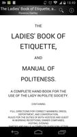 Ladies' Book of Etiquette Affiche