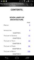 Seven Lamps of Architecture تصوير الشاشة 1