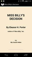Miss Billy's Decision Poster