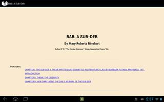 Bab: A Sub-Deb imagem de tela 2