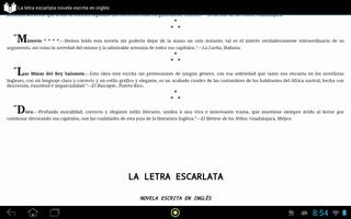 La letra escarlata تصوير الشاشة 3