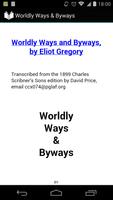Worldly Ways & Byways Plakat