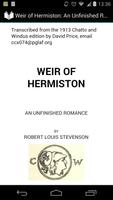 Weir of Hermiston پوسٹر