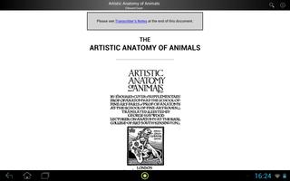 2 Schermata Artistic Anatomy of Animals