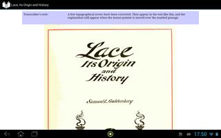 Lace: Its Origin and History screenshot 2