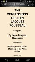 The Confessions of Rousseau poster