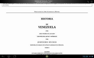 3 Schermata Historia de Venezuela, Tomo I