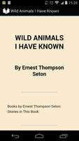 Wild Animals I Have Known Affiche