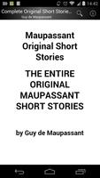 Maupassant Short Stories Affiche