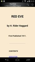 Red Eve الملصق