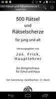 پوستر 500 Rätsel und Rätselscherze