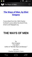 The Ways of Men Poster