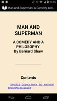 Man and Superman Plakat