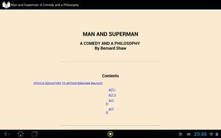 برنامه‌نما Man and Superman عکس از صفحه