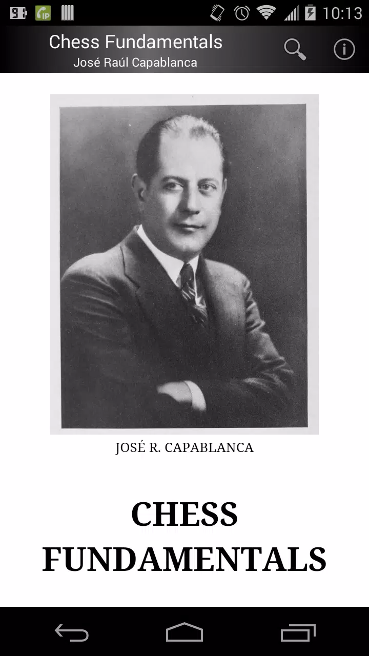 Chess Fundamentals by Jose Raul Capablanca - Download link