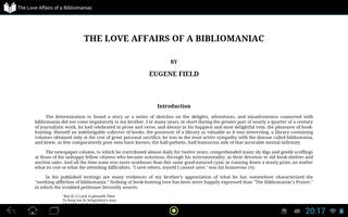 Love Affairs of a Bibliomaniac screenshot 2