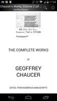 Chaucer's Works, Volume 2 poster