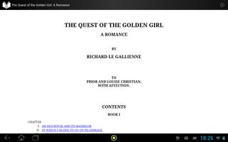 The Quest of the Golden Girl captura de pantalla 2