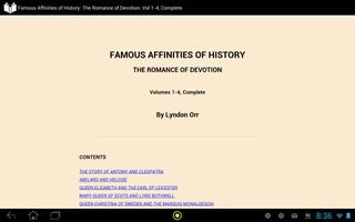 Famous Affinities of History скриншот 2