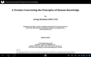 Principles of Human Knowledge capture d'écran 2