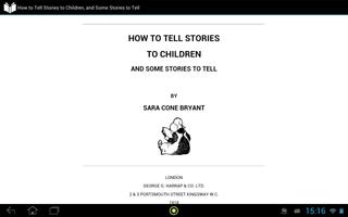 How to Tell Story to Children syot layar 2