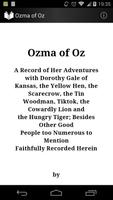 Ozma of Oz poster