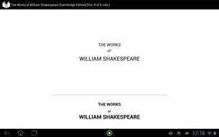 Works of William Shakespeare 8 تصوير الشاشة 2