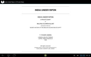 برنامه‌نما India Under Ripon عکس از صفحه