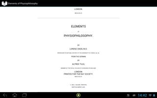 برنامه‌نما Elements of Physiophilosophy عکس از صفحه