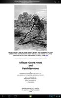 برنامه‌نما African Nature Notes عکس از صفحه