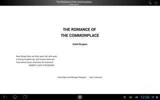 The Romance of the Commonplace imagem de tela 2