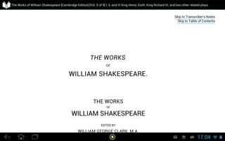 Works of William Shakespeare 5 syot layar 2