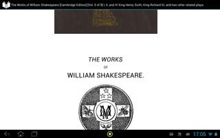 3 Schermata Works of William Shakespeare 5