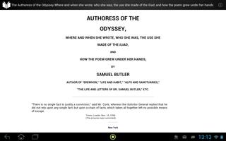 برنامه‌نما The Authoress of the Odyssey عکس از صفحه