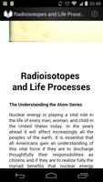 Radioisotope and Life Process Ekran Görüntüsü 1