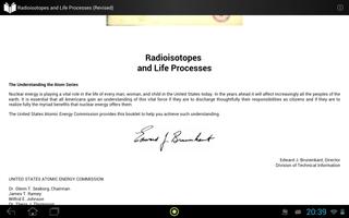 Radioisotope and Life Process capture d'écran 3