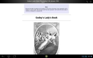 Godey's Lady's Book syot layar 2