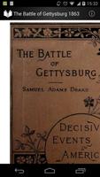 The Battle of Gettysburg 1863 Plakat