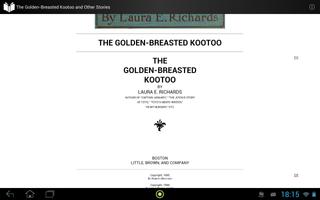 برنامه‌نما The Golden-Breasted Kootoo عکس از صفحه
