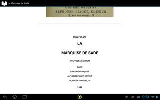 برنامه‌نما La Marquise de Sade عکس از صفحه