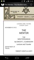The Mentor: The Mediterranean اسکرین شاٹ 1