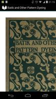 Batik and Other Pattern Dyeing poster