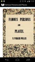 Famous Persons and Places Plakat