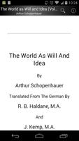The World as Will and Idea 2 Affiche