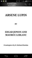 Arsene Lupin Plakat